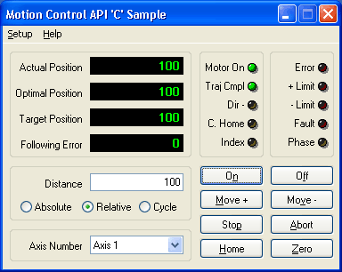 MCAPI 'C' Demo Program