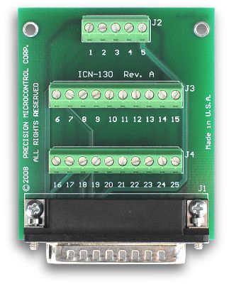 D-sub Screw Terminal Board