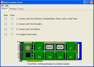 Motion System Setup