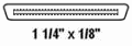 Male 68 pin 0.8mm offset VHDCI connector